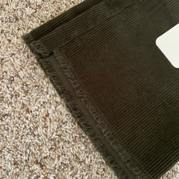 Indigo Rein Dark Green Denim Skirt - Picture 6 of 8